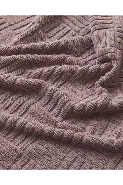 English Home Panera Бавовняний рушник для ніг 50x85 см Фіолетовий