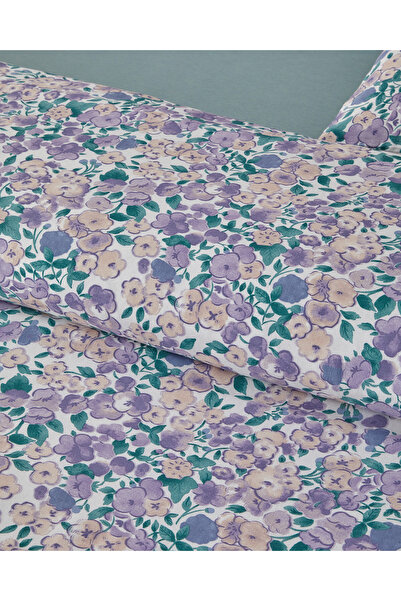 English Home Sada povlaků na přikrývku Promise Of Spring Easy Iron Double 200x220 cm Lila