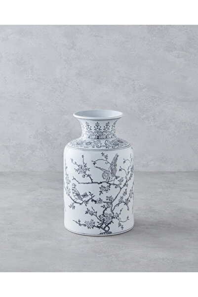 English Home مزهرية كيرا 18×18×30 سم باللون الأسود