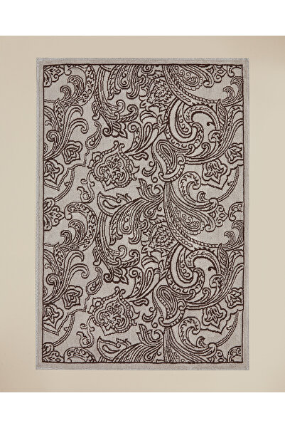 English Home Etnich Pamuklu Bukle Kilim 120x180 cm Bej - Kahve