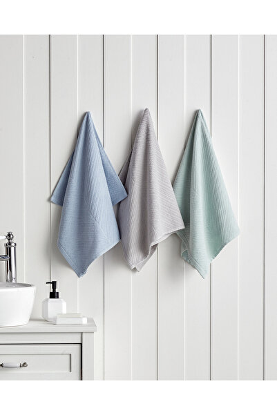 English Home Twill Cotton Face Towel 50X70 cm Water Green