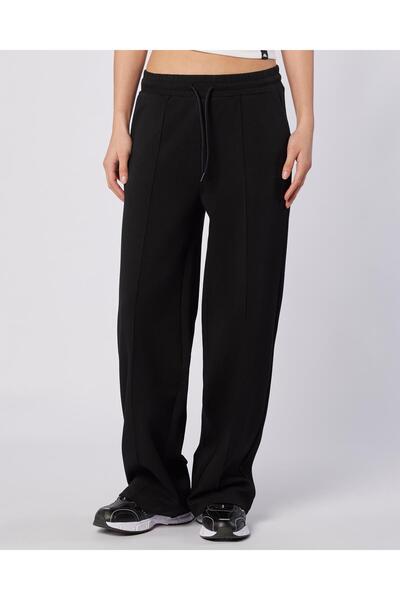 Kappa Edna Pant Kadın Siyah Regular Fit Eşofman Altı