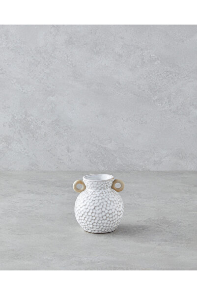 English Home Baela Vazo 11x11x12 cm Gri