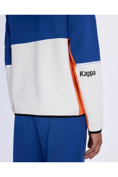 Kappa Authentic Nisty Full Zip Men's Blue Sweatshirt 382165W-A3A