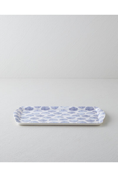 English Home Seabreeze Melamine Tray 37X18 cm Blue - Green