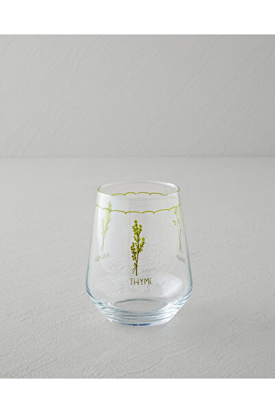 English Home Parsley Glass 4-Piece Set 425 ml Green