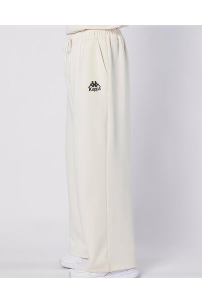 Kappa Porte Pant Erkek Ekru  Comfort Fit Eşofman Altı
