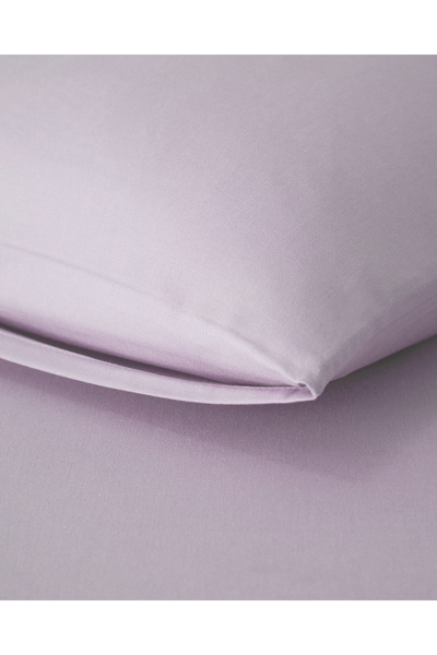 English Home Single Plain Cotton Fitted Sheet 100X200 cm Lavender
