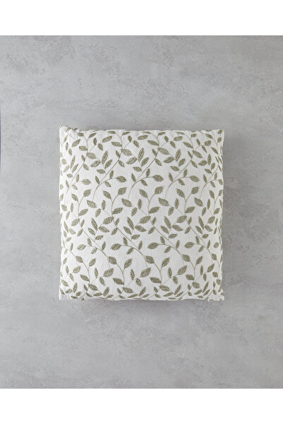 English Home Shine Line Throw Pillow Cover 42X42 cm Green