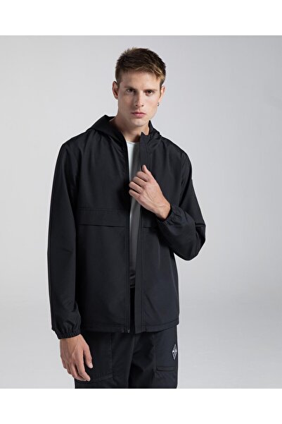 Kappa Authentic Airi Erkek Siyah Regular Fit Mont