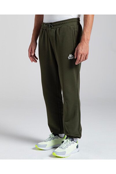 Kappa Authentic Arao Men's Khaki Regular Fit Sweatpants