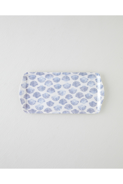 English Home Seabreeze Melamine Tray 37X18 cm Blue - Green