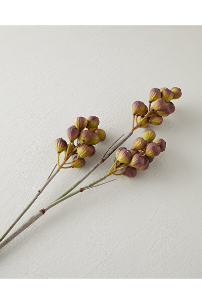 English Home Fig branch Tek Dal Yapay Çiçek 82 cm Bordo