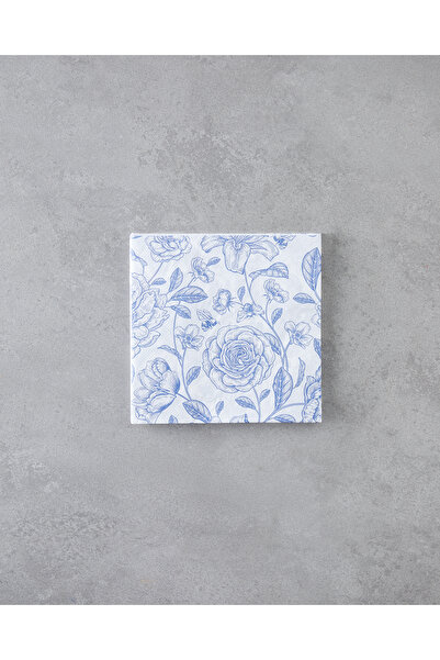 English Home Blura Kağıt 20'li Kağıt Peçete 33x33 cm Mavi