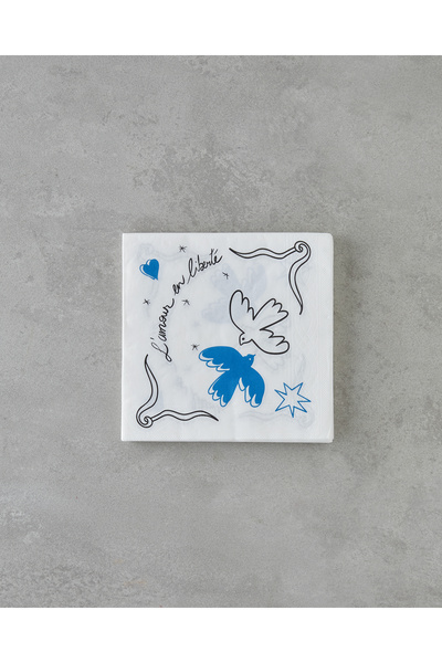 English Home Skyglide Kağıt 20'li Kağıt Peçete 33x33 cm Mavi