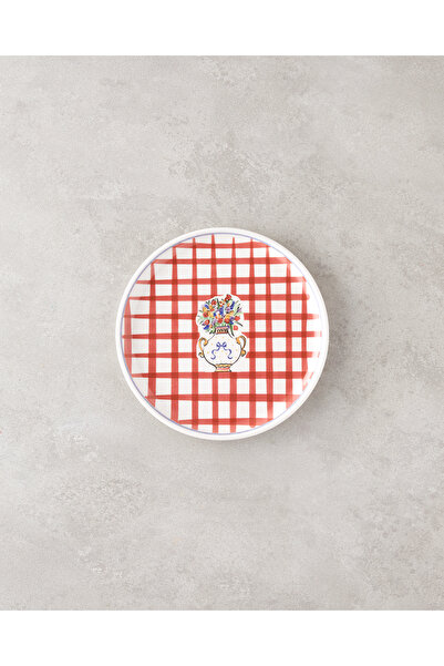 English Home طقم كعك سيراميك كلارا 18 قطعة لـ 6 أشخاص ملون