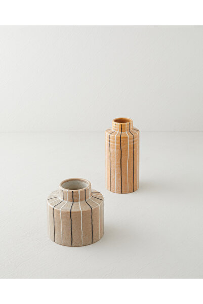 English Home Karmin Vazo 21,5 cm Krem