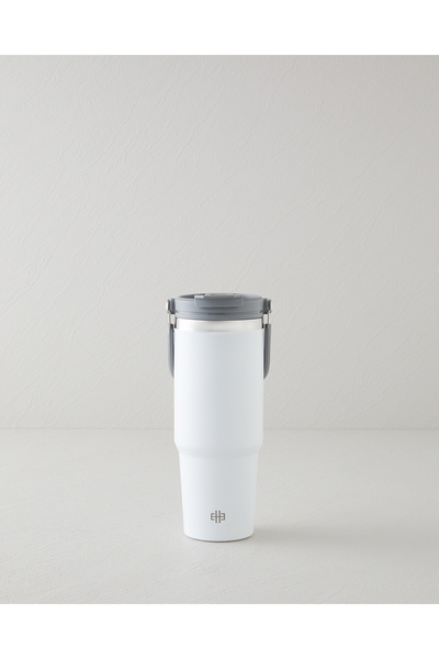 English Home Good Mood Valen Çelik Termos 900 ml Beyaz