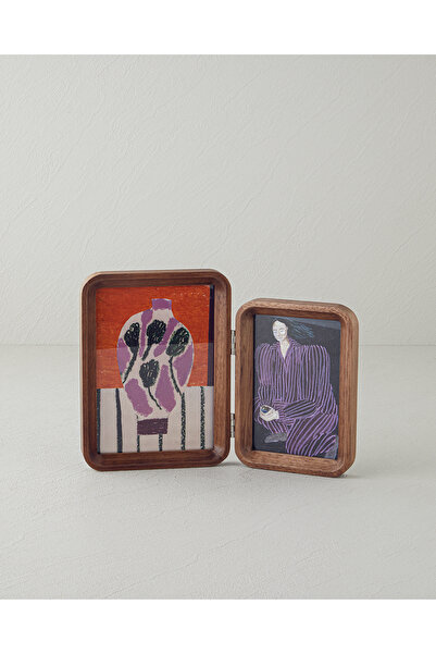 English Home إطار ألانزا 13×18 سم و10×15 سم بني اللون