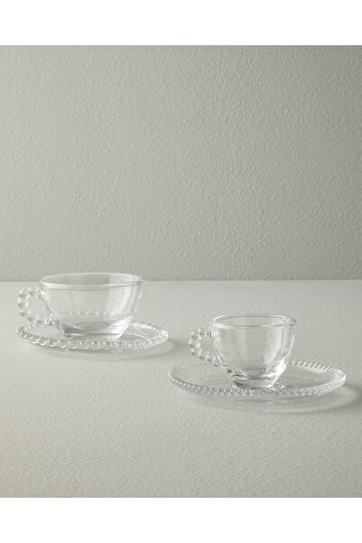 English Home Set ceai din sticlă cu balon, 8 piese, pentru 4 persoane