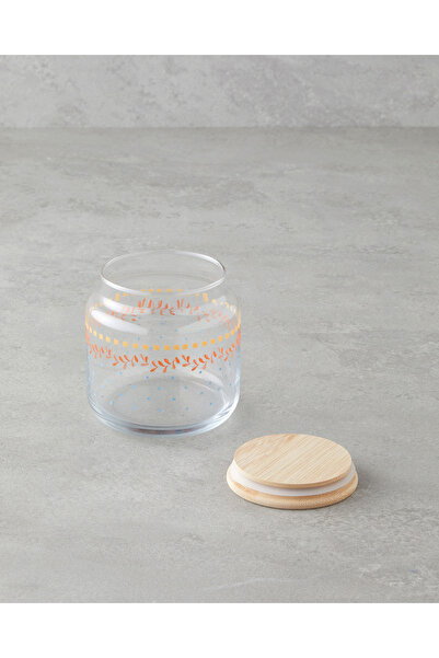 English Home Colored Retro Art Glass Jar 500 ml