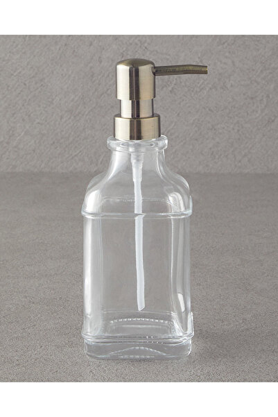 English Home Polina Cam Banyo Sıvı Sabunluk Şeffaf