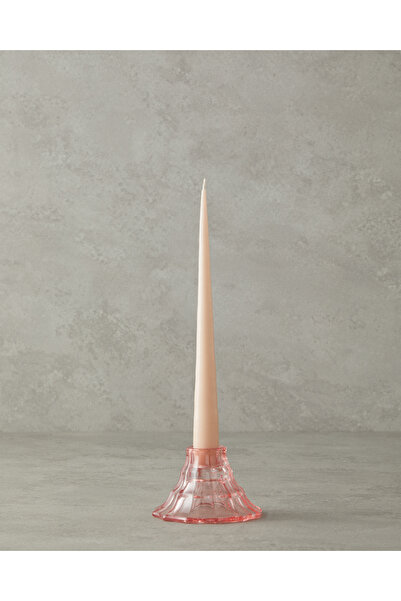 English Home Alesa Cam Şamdan Turuncu