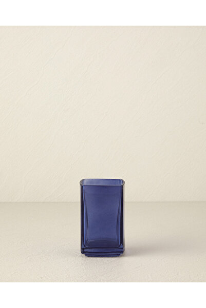 English Home Blue Gloria Glass Bathroom Set