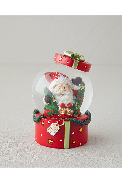 English Home Azure Yılbaşı Kar Küresi 15,5 cm Kırmızı