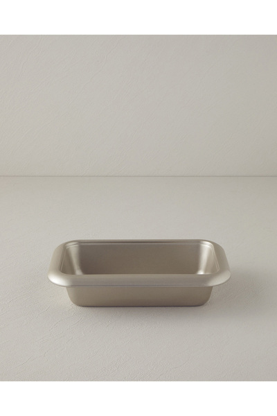 English Home Patisserie Sigrid Karbon Çelik Baton Kek Kalıbı 28x17 cm Şampanya