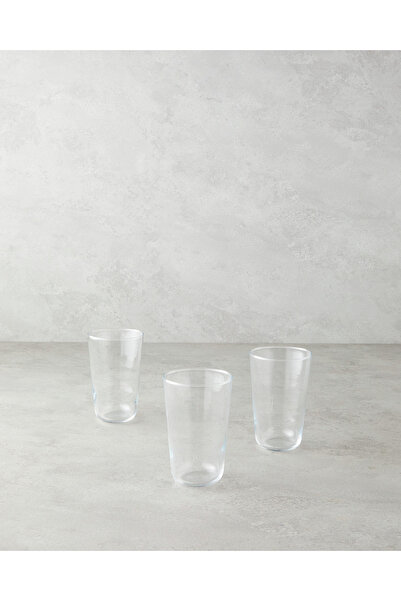English Home Cora Glass 400 ml Transparent Set of 3 Glasses