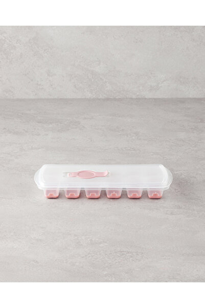 English Home Virginie Plastik Buz Kalıbı 24x10 cm Pembe