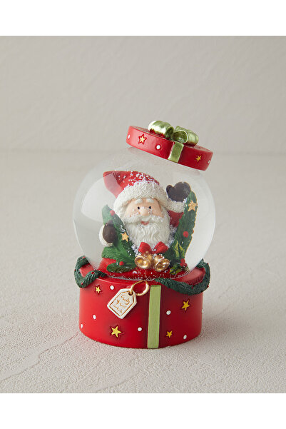 English Home Branco Yılbaşı Kar Küresi 10 cm Kırmızı