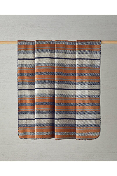 English Home Bold Stripe Akrilik Pamuklu Tek Kişilik Battaniye 150x200 cm Ant...