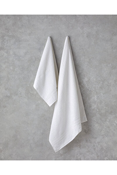 English Home Pure Basic Cotton Face Towel 50X90 cm White
