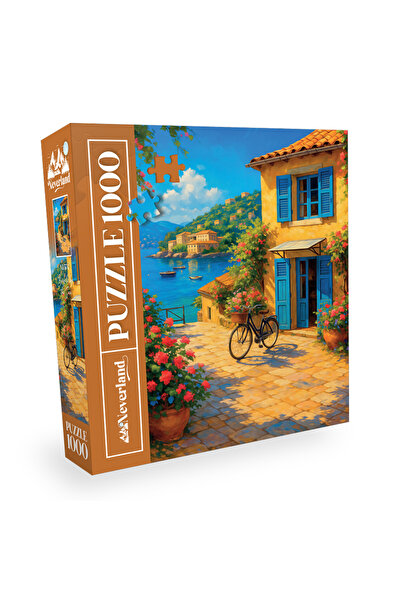 Neverland 1000 Piece Puzzle - Bicycle by the Sea