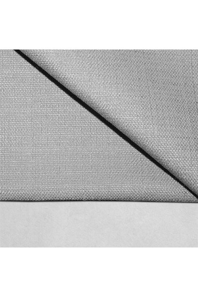 GOCCIA HOME Linen Look Living Room Hotel Living Room Children's Room Decorative Foam Drapery Curtain Single Panel Gray