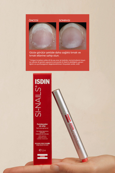 ISDIN Si-nails Serum 2.5 ml Tırnak Onarıcı Ve Güçlendirici Serum