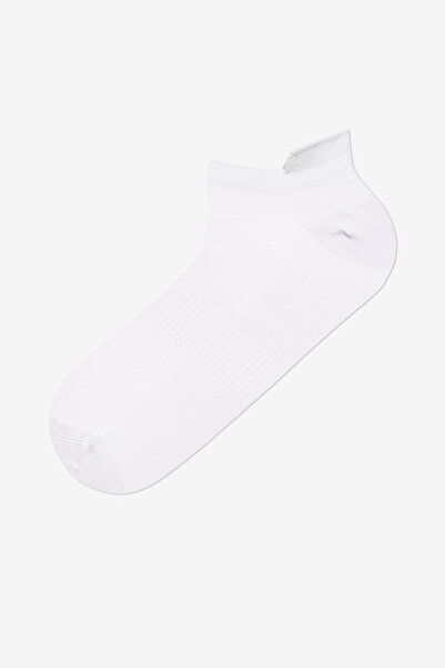 Penti Erkek Beyaz Bambu 3lü Patik Çorap