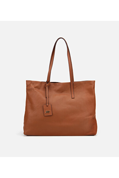 Hotiç Kadın Deri Taba Tote Çanta