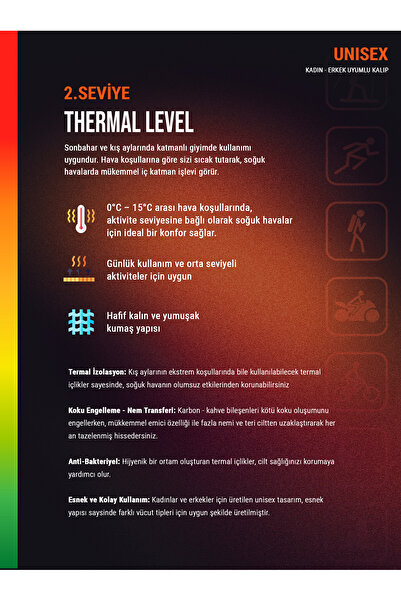 Blackspade Унисекс термо тениска Level 2 1257 - бяла