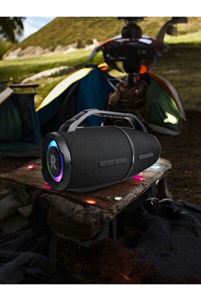 ROBX R81 Hoparlör Bluetooth 10.000 Mah Geliştirilmiş 4 Adet Hoparlörlü Usb Oux 5v Girişli Ip67