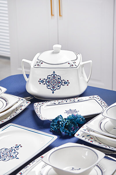 Taç Real Bone Han 60 Parça Yemek Takımı