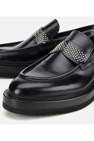 Hotiç Erkek Açma Deri Taşlı Klasik Loafer