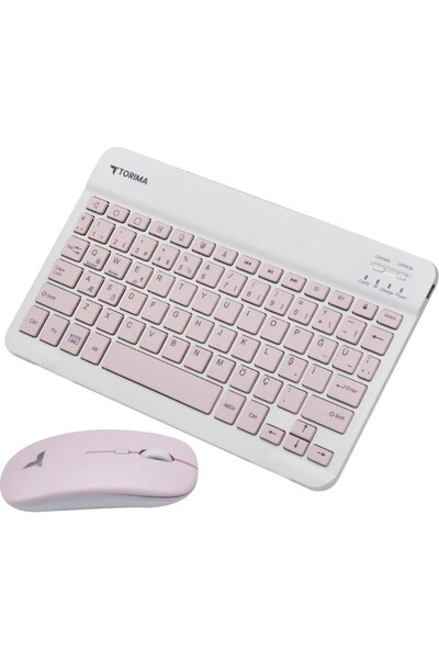 Samsung Galaxy Tab A9+ 11''İNCH (PLUS) 6/128GB TABLET+GOLD KALEM+PEMBE KILIF+PEMBE KLAVYE+KULAKLIK Uyumlu