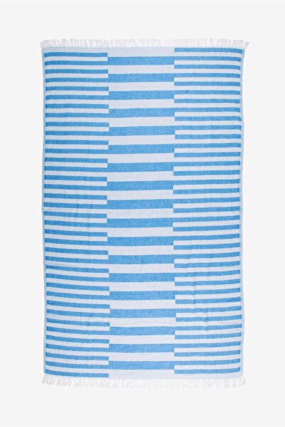 Barine Блакитна бавовняна пештам - 90x160 Нерівний крій