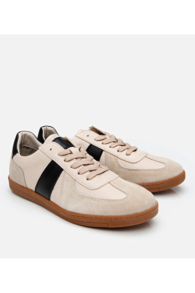 Hotiç Erkek Süet Deri Bej Spor Ayakkabı