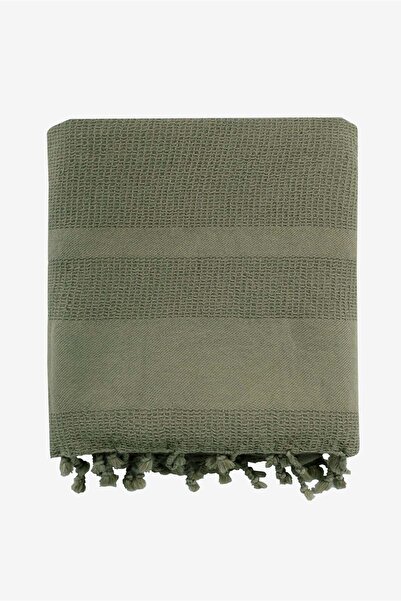 Barine Κάλυμμα καναπέ από πέτρα που πλένεται, κουβέρτα πράσινο 140x170