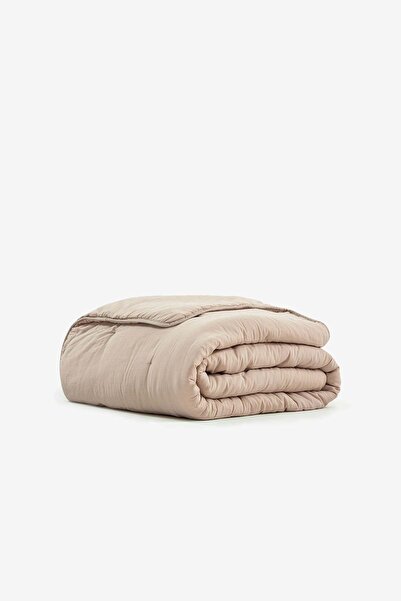 Barine Nevresim Gerektirmeyen Yıkanabilir Smooth Bebek Yorganı Kum Beji 97x12...