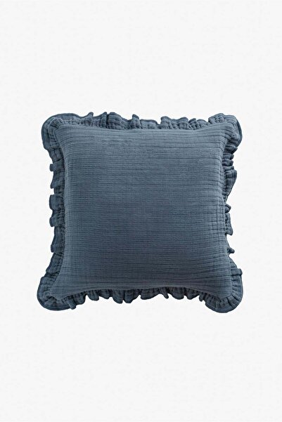 Barine Покривало з льону, синє, 30x50